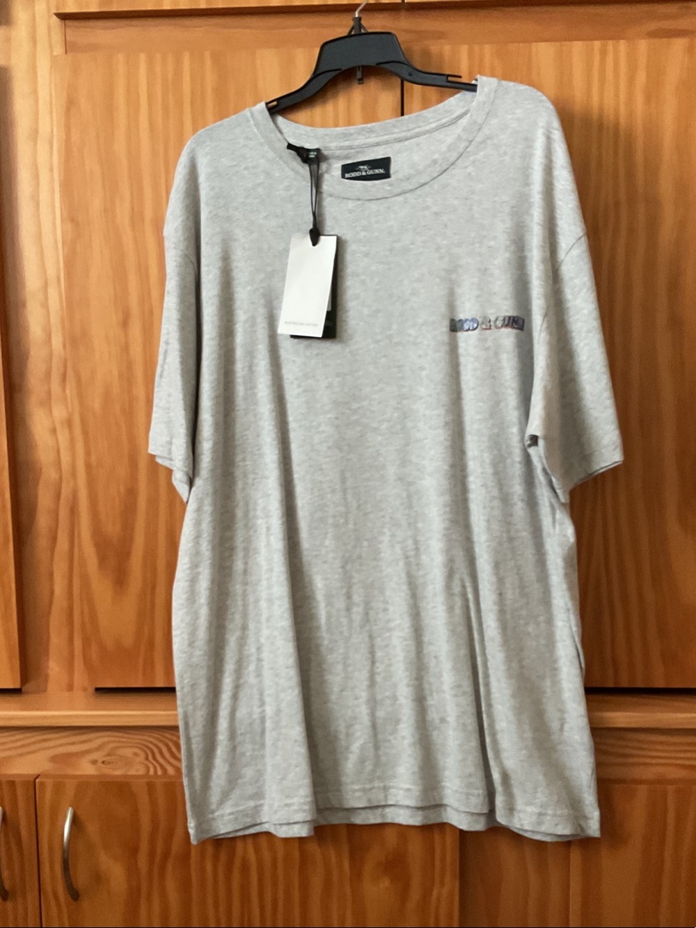 Rodd & Gunn Heather Gray Short Sleeve Logo Tee
